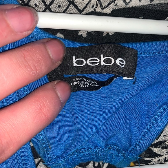 Bebe Blue Tank - Picture 6 of 6